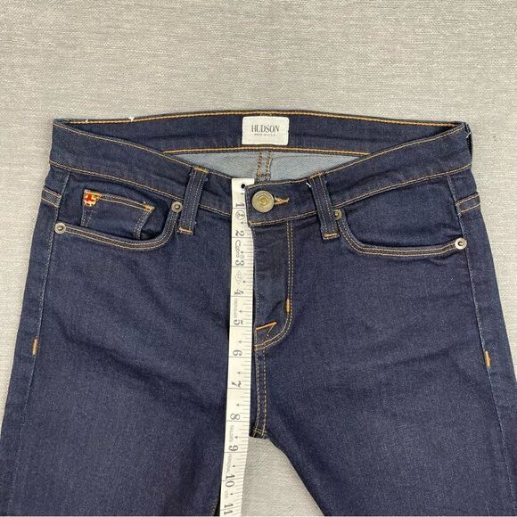 Hudson Made in USA Dark Denim Skinny Jeans Women’s Size 26 - Picture 7 of 11